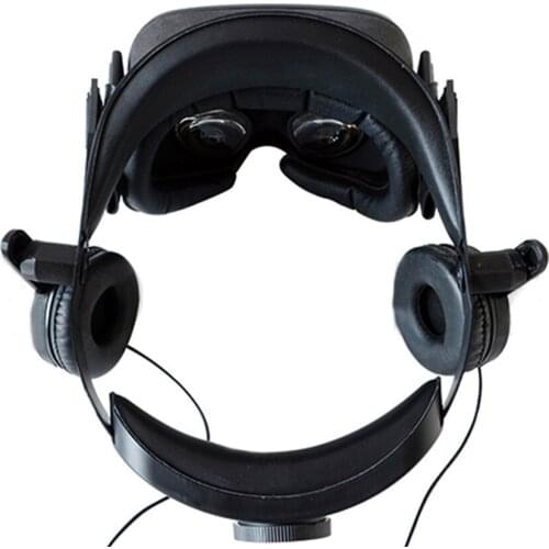 Comfortable Headband Strap for Oculus Quest VR Headset Accessories Adjustable Head Strap Non-slip VR Helmet Belt with Earphone