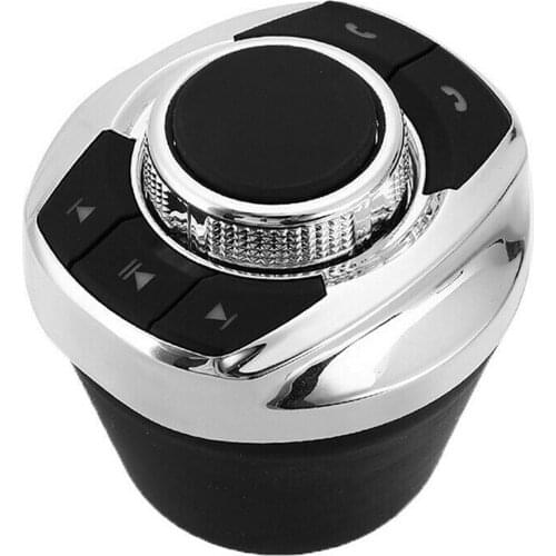 Unusualway Universal Car Steering Wheel Control Button Cup Shape With LED Light for Android GPS Navigation Radio Stereo Player