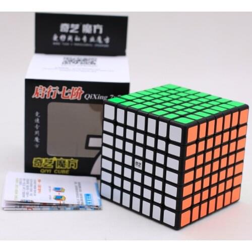 XMD Mofangge Qiyi QiXing 7x7x7 Cube 7cm Qixing S Stickerless 7x7 Magic Puzzle MoFangGe Professional Educational Toys For Kids