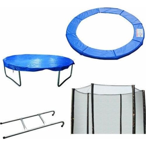 Trampoline Safety Pads Pading Net Rain Cove Ladder 8/10 FT Pad Net Rain Cover Ladder Outdoor Furniture