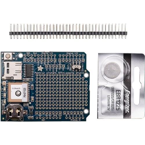 1 pcs x ULTIMATE GPS LOGGER SHIELD GPS Logger Data Acquisition Arduino Platform Evaluation Expansion Board