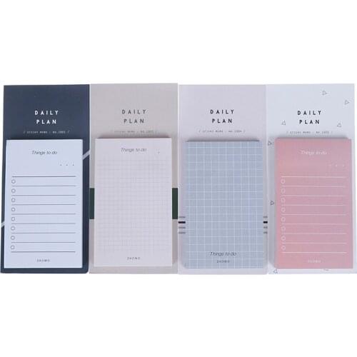 50Sheets To Do List Check List Sticky Notes Memo Pad Notepad School Office Supplies Stationery