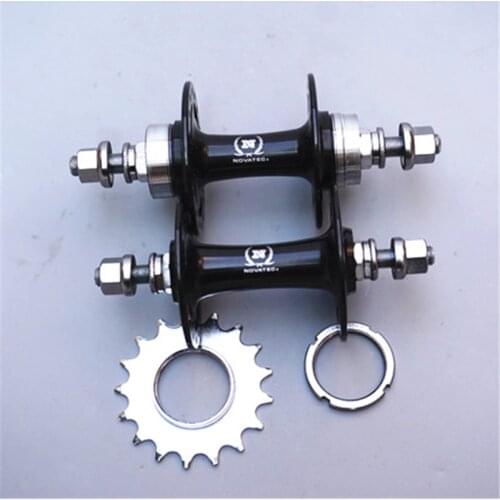Fixed Gear Bike Racing Hubs High-grade Professional Sealed Bearing Track Bicycle Single-speed 32 Holes Black Cycling Accessories