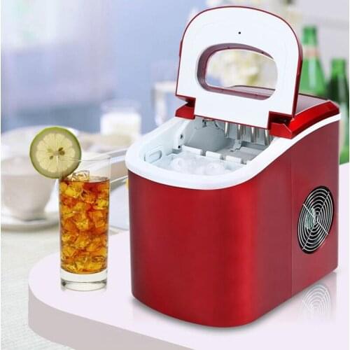Commercial Automatic Ice Maker Machine For Milk Tea Shop Mini Ice Making Machine