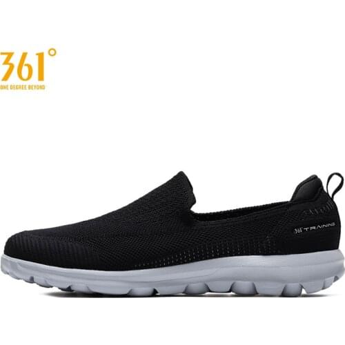 361 Degrees Men Mesh Yarn Breathable Weightlight Casual Training Walking Sneakers Male Sport Shoes W572024431-5I