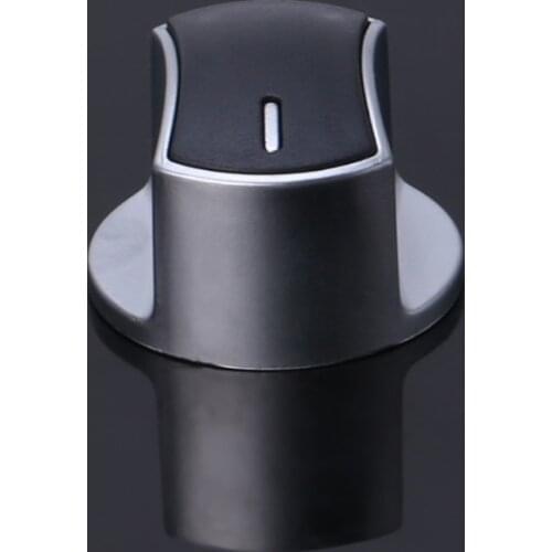 Metal Silver Universal Silver Gas Stove Knobs Cooker Oven Hob Kitchen Switch Control Newest 168 button Dropshipping