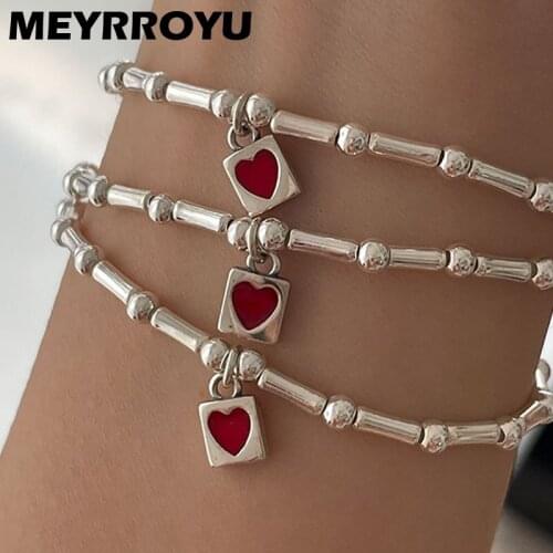 Серебряные браслеты MEYRROYU China At AliExpress