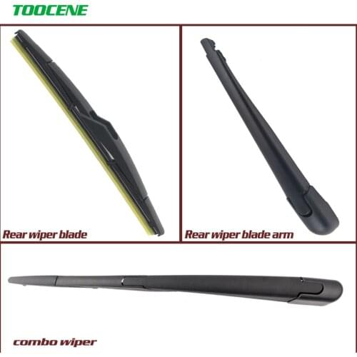 Senwanse rear wiper arm and rear wiper blade For Citroen C4 B5 Hatchback 5 door 2004-2010 auto windshield windscreen wiper blade