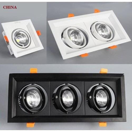 Dimmable Led downlight light COB Ceiling Spot Light 10w 20W 30W ceiling recessed Lights Indoor Lighting AC110V-220V