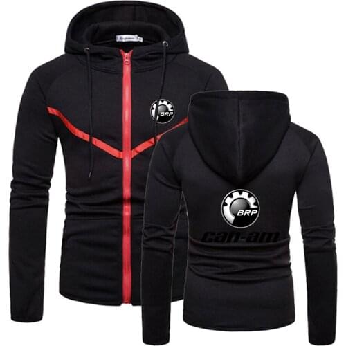 CAN-AM BRP Logo Hoodies Sweatshirt Men Streetwear Casual Hoody Pullover 2021 Fashion Autumn Winter Hip Hop Hooded Clothing