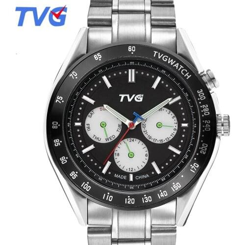 TVG Mens Waterproof Watch