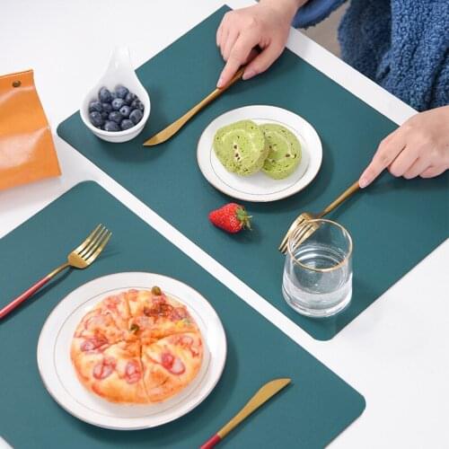 1-4Pcs Food Grade Silicone Placemat Bpa Free Washable Table Mat Heat Insulation Mat Coaster Countertop Protector Kitchen Gadget