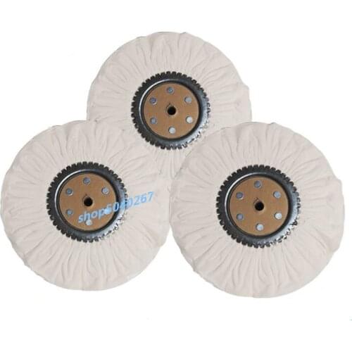 1 piece 8" 10" 12" Cotton Airway Buffing Wheel Cloth Polishing Buffs Wheel for Paint acrylic cleaning and polishing tool