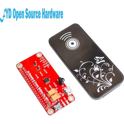 1pcs Switch Remote Control Module IR Remote Control Power Button Module for Raspberry Pi 2/3 Model B Pi Zero