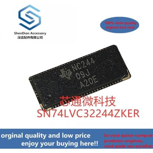 2-10pcs 100% orginal new best qualtiy SN74LVC32244ZKER silk-screen NC244 32 BIT BUFFER /DRIVER WITH 3 STATE OUTP BGA real photo