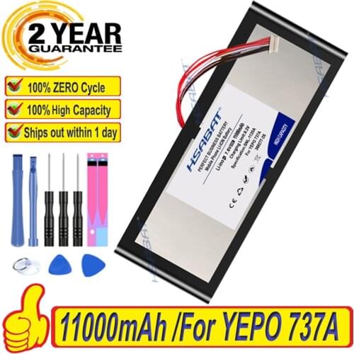 Top Brand 100% New 6500mAh Laptop Battery for YEPO 737A 737S/T/A Compatible 369277-2S Batteries + free tools