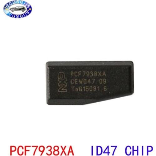 PCF7938XA Carbon Auto Transponder Chip Ceramic ID47 Car Chip Blank Key Chip