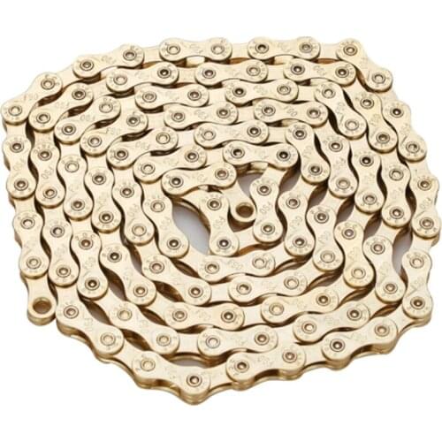 F90 9 speed 116 Link mountain bike mountain road bike stainless steel chain bicycle chain anti-rust chain reliable bicycle chain