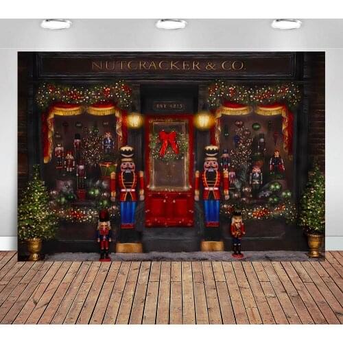 Photography Background Christmas Theme Party Happy New Year Newborn Baby Kids Child Portrait Backdrop Photo Studio Prop