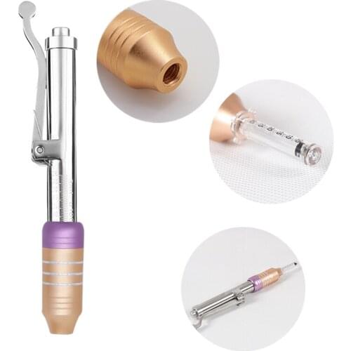 No-Needle Injection Gun Hyaluron Pen Professional Noninvasive Nebulizer Pen Ampuole Syringe 0.3ml Hyaluronic Acid Lip Filler