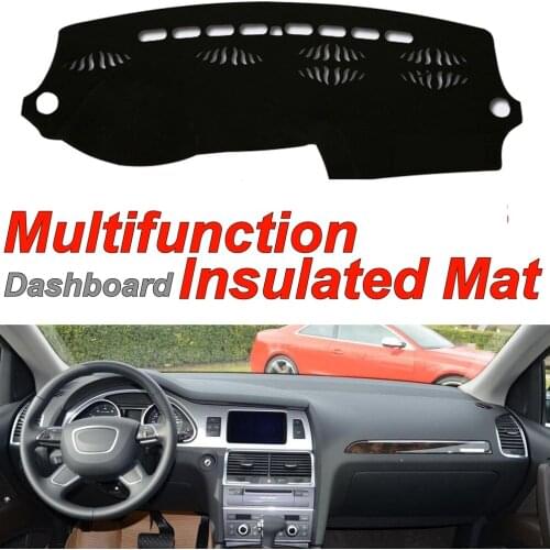 Dashboard Mat Insulated Original Factory Shape pad Protection Cover Carpet Dashmat Special Model For Audi Q7 4L 2005~2015