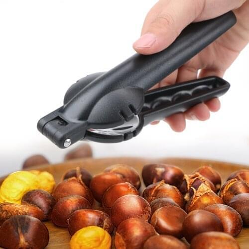 Metal Nut Cracker Walnut Pliers Kitchen Tools Gadgets Stainless Steel Quick Chestnut Clip Nut Opener