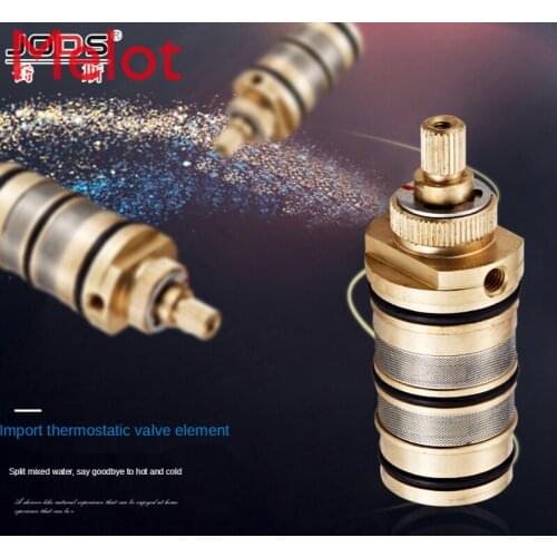 Bathroom Household Hot and Cold Constant Temperature Shower Head Set Copper Faucet Rain Screen Nozzle Bath Bathing Machine