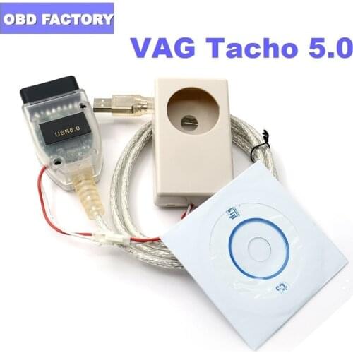 2020 Newly Vagtacho USB Version V5.0 Tacho 5.0 For NEC MCU 24C32 or 24C64 For VAG Tacho V5.0