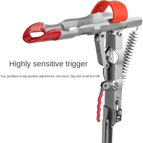 New Foldable Automatic Double Angle Fishing Pole Tackle Bracket Anti-Rust Steel Fishing Bracket Rod Holder Fish Tackle