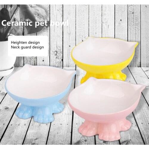 New Cat Bowl Luxury Ceramic Dog Bowl Pet Bowl Food Bowl Cat Bowl for Cats Water Food Feeder