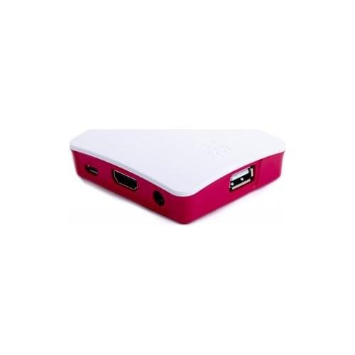 The official case for the Raspberry Pi 3 Model A+ and the Raspberry Pi 1 Model A