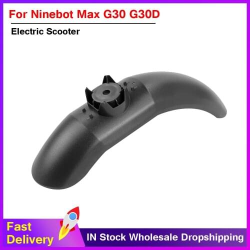 Front Mudguard Fender Replacement Guard For Ninebot MAX G30 Electric Scooter Skateboard Front Fender Accessorices Black