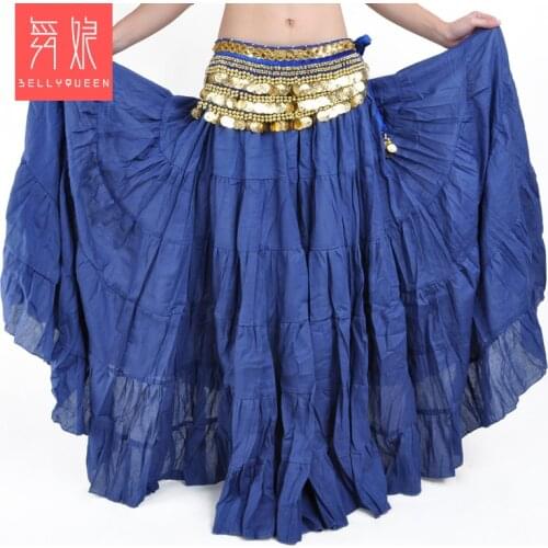 All-match ladies long skirt hippie bohemian gypsy bohemian flower elastic waist farda sexy