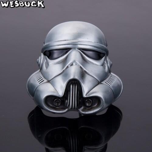 WesBuck Brand Star Wars Belt Buckles for Men Women Cool Film Buckles Metal Cowboy Cowgirl Western Fivela Boucle Ceinture