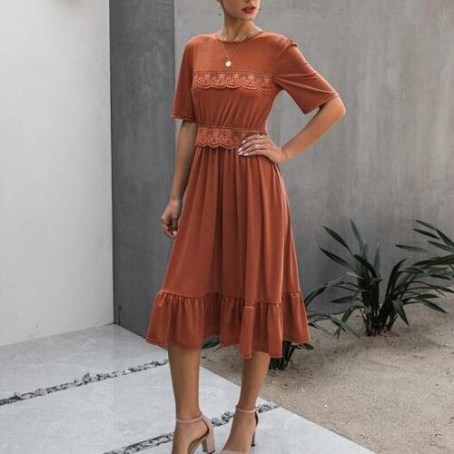 UZZDSS Casual Summer Dresses