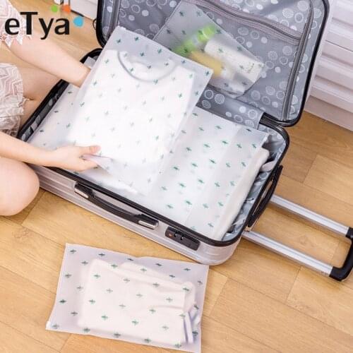 Waterproof Swimming Bags Transparent Clothes Underwear Bag Travel Storage Shoes Bag Travel Wardrobe Luggage Packing Organizer