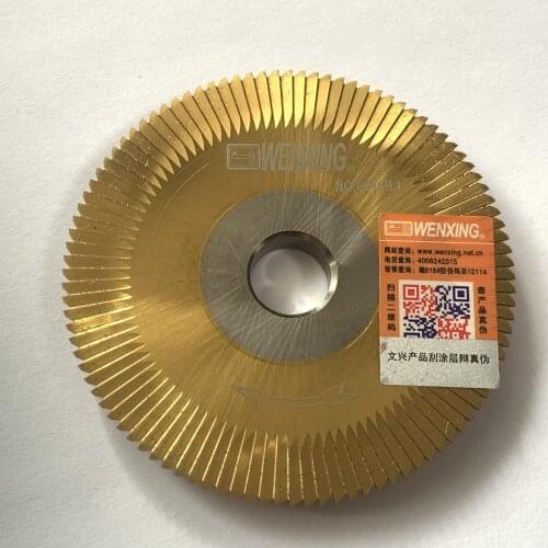 WENXING Original Milling Cutter 0011B(70X7.3X12.7)for wenxing100D 100E 100E1 100F 100F1 100G Q27 201C 201D 101 machine