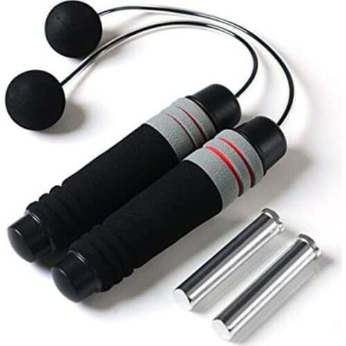 1 Pair 22cm Jump Rope Portable Cordless Sports Skipping Rope PVC Slimming Sports Skipping Rope