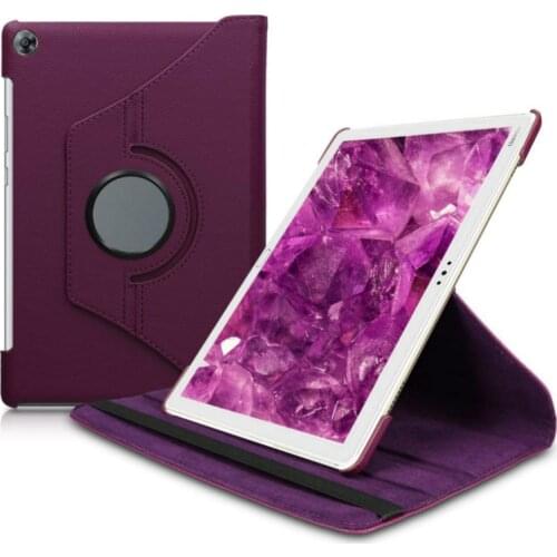 360 Rotating Case Cover for Huawei MediaPad M5 lite 10 BAH2-W19/W09 DL-AL09 Cover PU Leather for Huawei M5 lite 10.1 Tablet Case