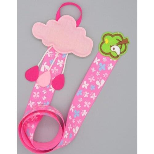 Girls Baby Ribbon Hanging Hair Bow Headband Clip Organizer Cloud Tassels Holder N58F