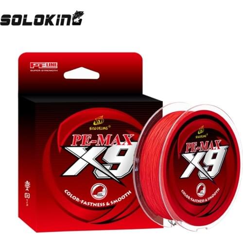 120M 150M 9 Strands PE Braided Fishing Line Multifilament Super Strong Fishing Line Never Fade Color Smooth Fishing Line