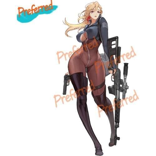 Hot Personality Selling Sexy Girl PVC Stickers for Mobile Phones, Suitcases, Car Bodies, Scratch-resistant and Waterproof