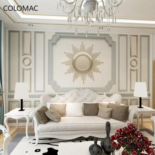 Colomac Custom Living Room Decoration Bedroom Background Wall Paper Nordic Simple Modern Mural Bedroom Decorations Drop Shopping