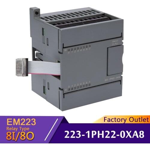 Suitable Siemens S7-200 Digital Module 8I/8O Relay Type EM223 6ES7 223-1PH22-0XA8 Extension Module 16I/16O 6ES7 223-1PL22-0XA8