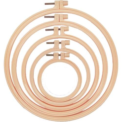 1Pcs Embroidery Cross-Stitch Frame Hoop Circle Embroidery Shed DIY hand Craft Sewing Needwork Tool