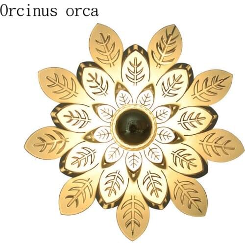 Nordic modern Simple circular ceiling lamp living room bedroom childrens roo m color creation LED ceiling lamp free shipping