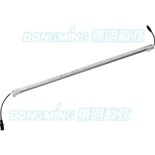 SMD 5630 LED Hard strip luces bar Light 12V 50cm Waterproof aquarium IP67 36leds Warm/cold White Aluminum profile + DC connector