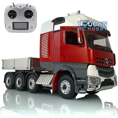 RC 1/14 LESU Metal Chassis Rack Bucket Model Hercul Arco Tractor Truck Radio THZH0856-SMT3
