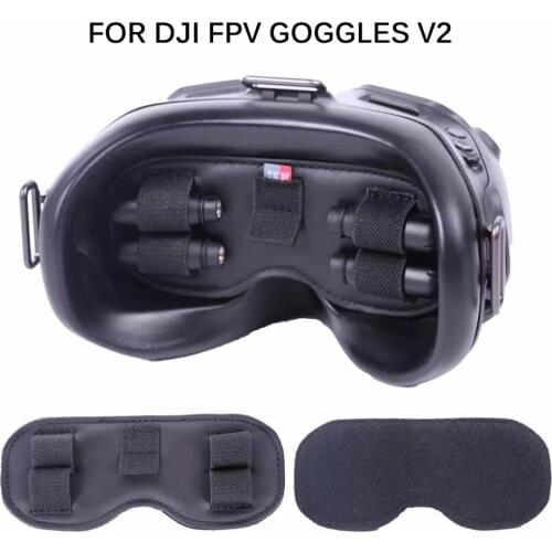 Protective Cover for DJI FPV Goggles V2 Dustproof Sunshade Pad Antenna SD Card Storage Holder for DJI FPV Combo Accessories