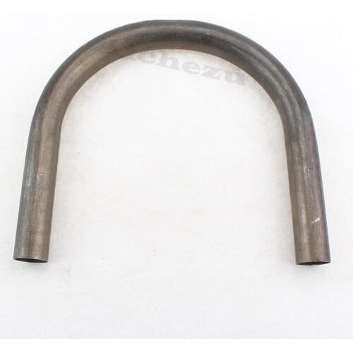 ACZ Motorcycle Universal 230mm Retro Upswept Kick Up Rear Seat Frame Hoop Loop 1" 25mm Tracker End Cafe Racer